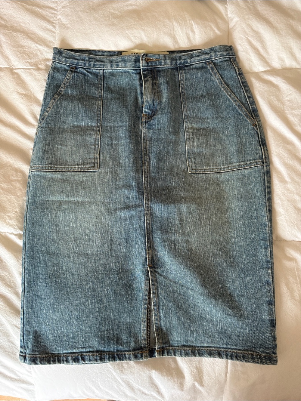 GAP Light Blue Denim Pencil Skirt